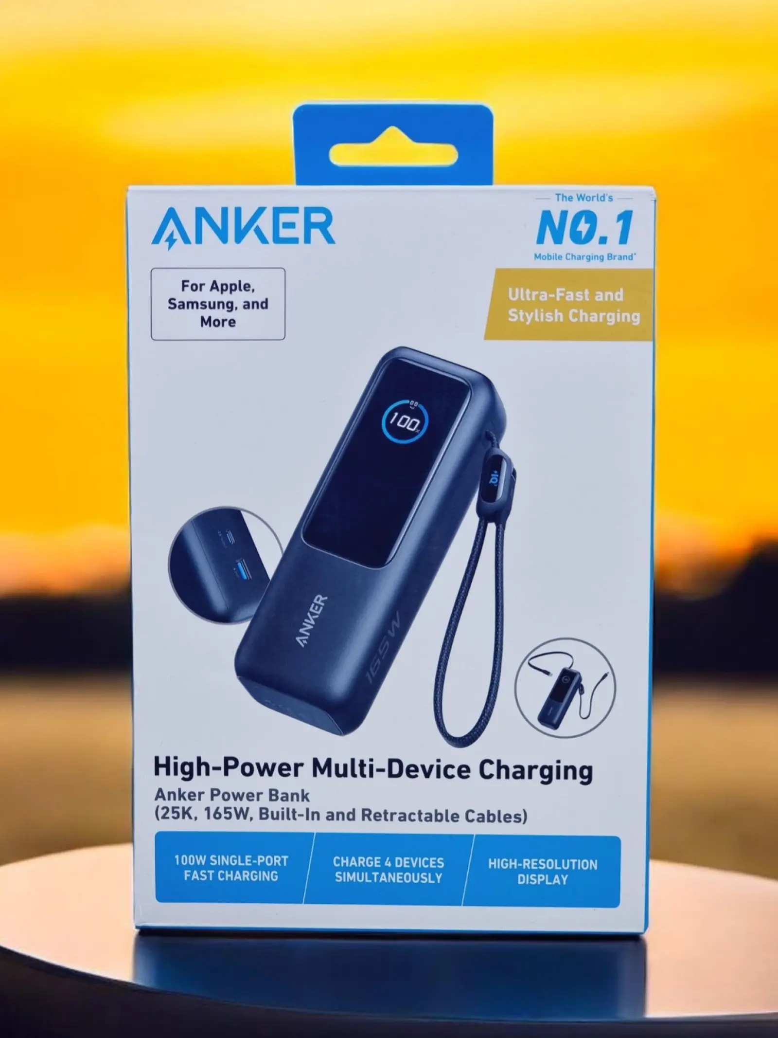 Anker Zolo A1695 165W Power Bank - 25000mAh