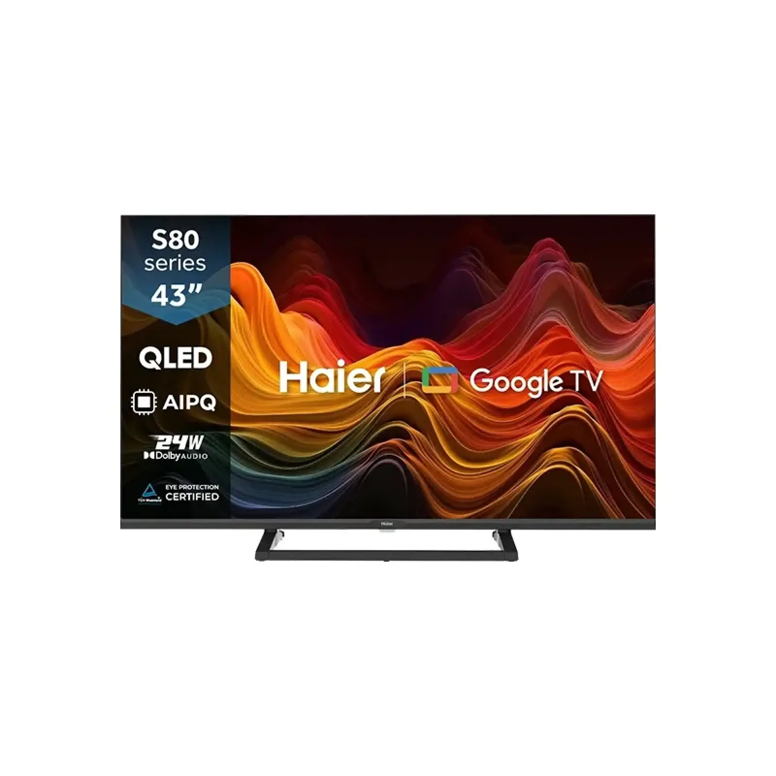 Haier 43 Inch QLED 4K UHD Google TV (H43S80EUX)