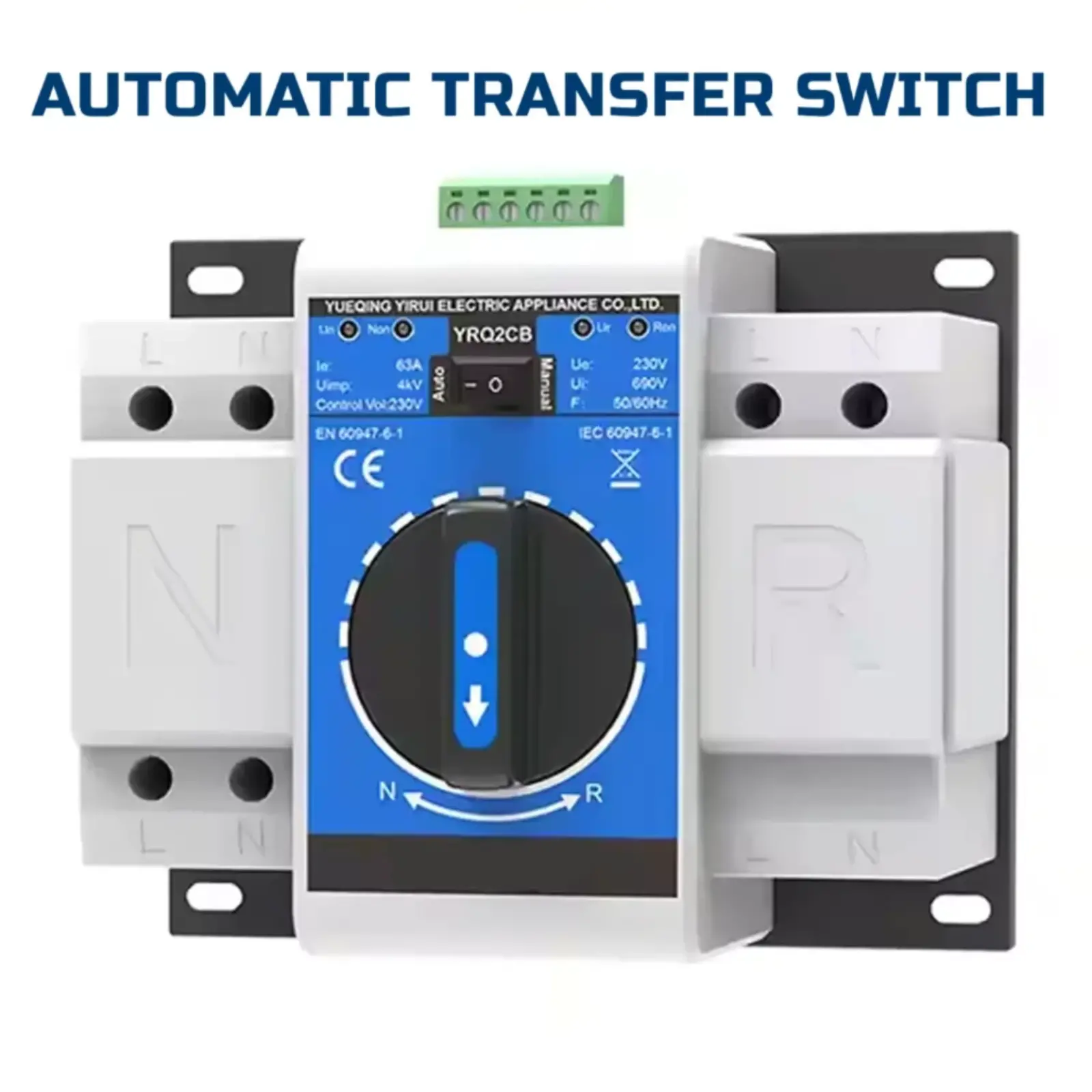 Dual Power Automatic Transfer Switch ATS-2Pro 63A