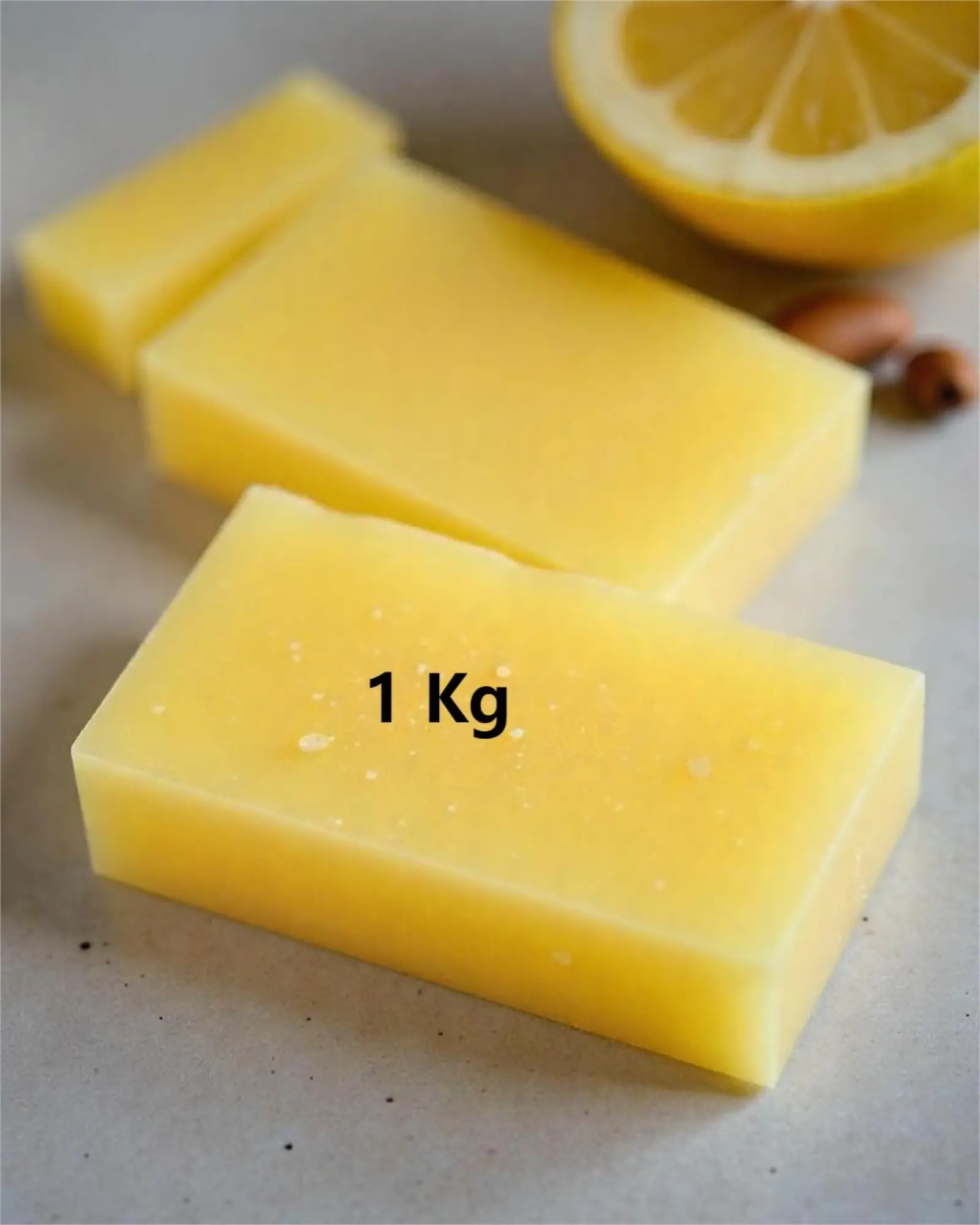 Lemon Base Lemon Soap Base Pure Organic Chemical Free Melt & Pour Soap Base Bar ...