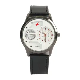 Fastrack Leather Sports Watch