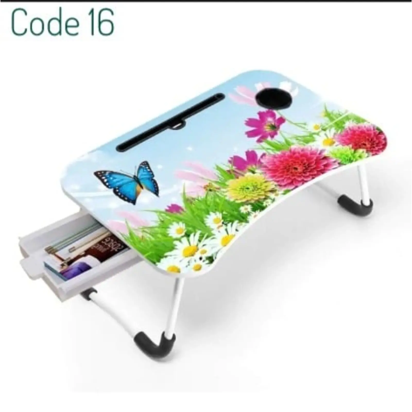 Computer Foldable Cartoon Small Table Foldable Student Dormitory Simple Computer Desk Cartoon ...