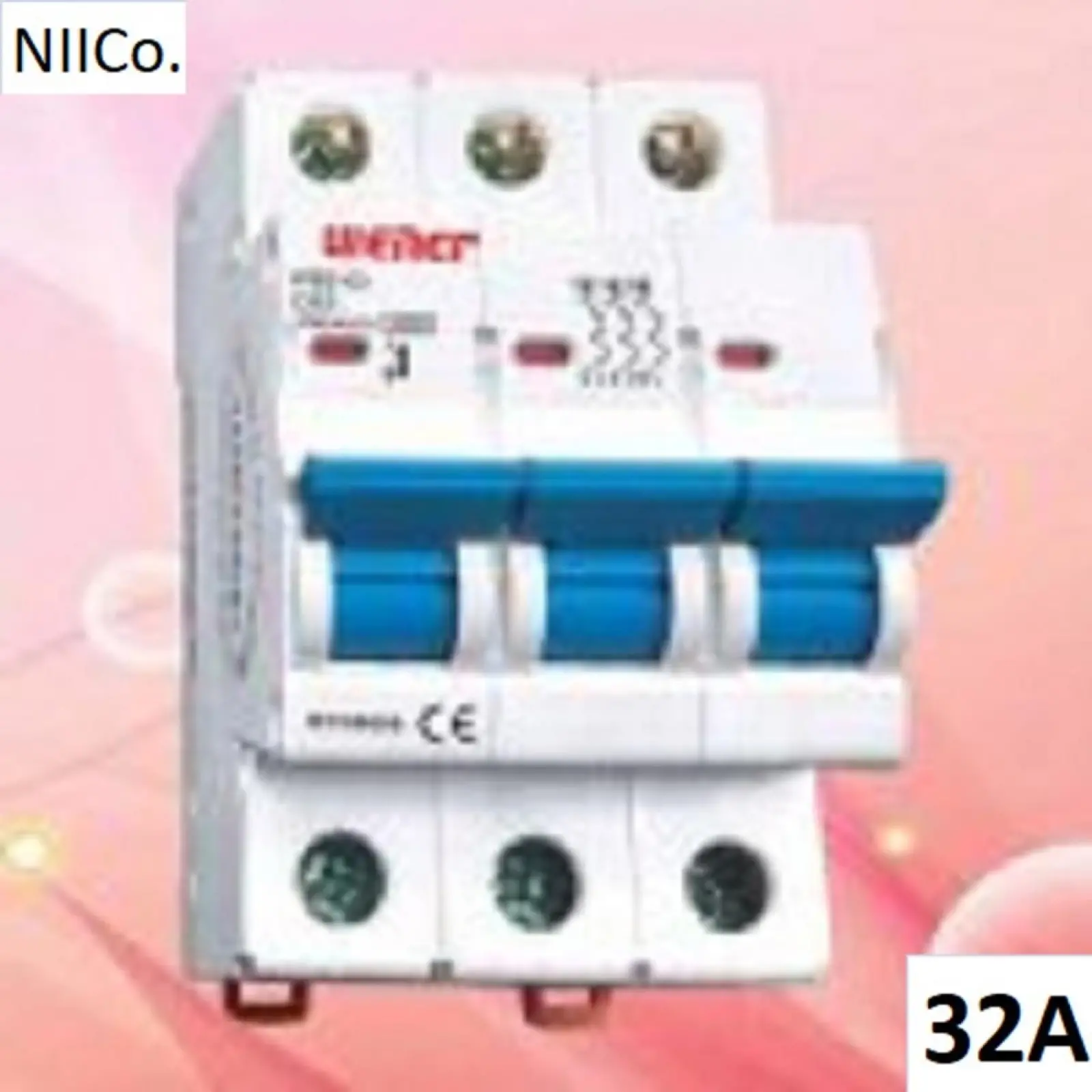 Api Samina Mcb Circuit Breaker Wener Mcb-Triple Pole 32A