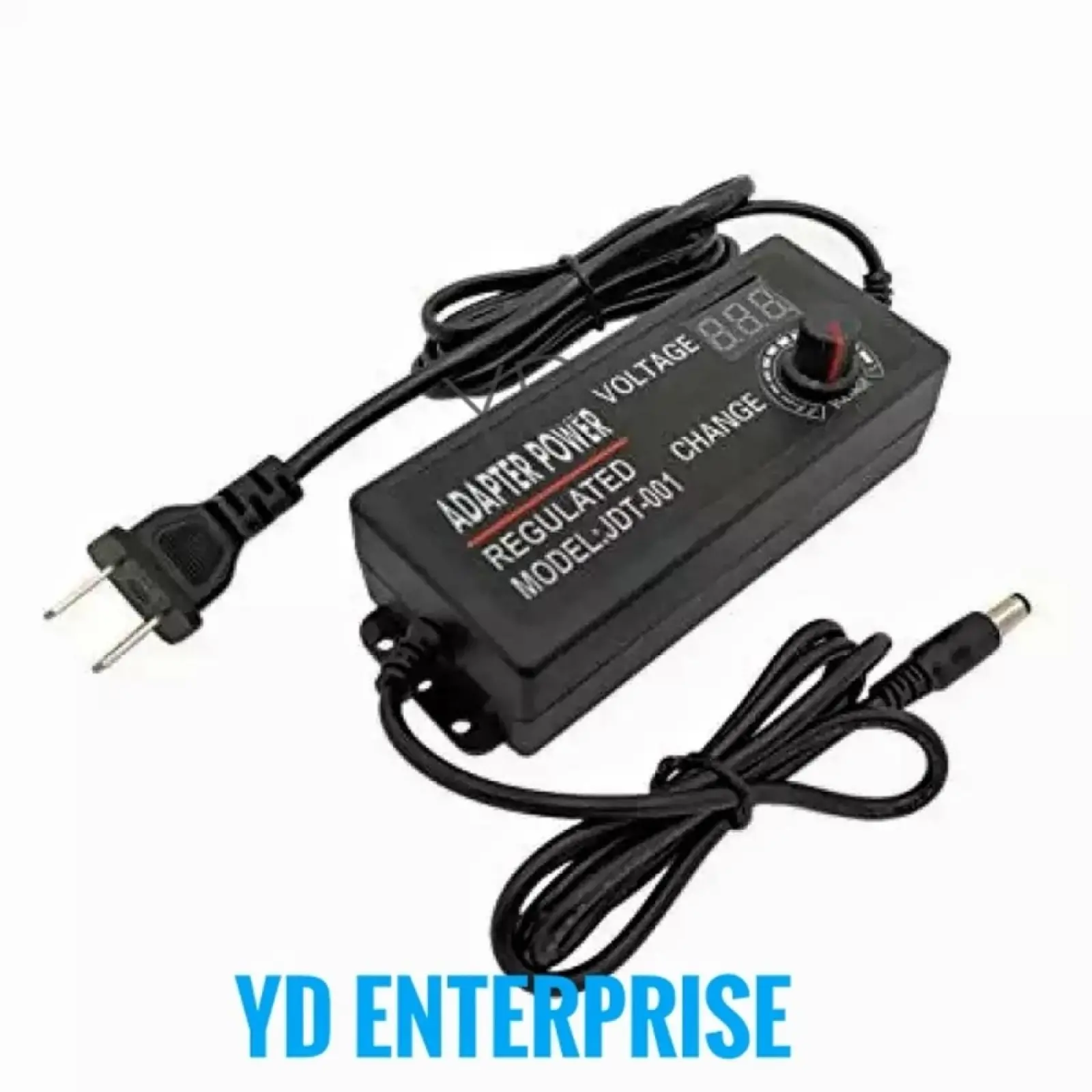 3-24V 72W Speed Control Volt AC/DC Adjustable Power Adapter Supply Display