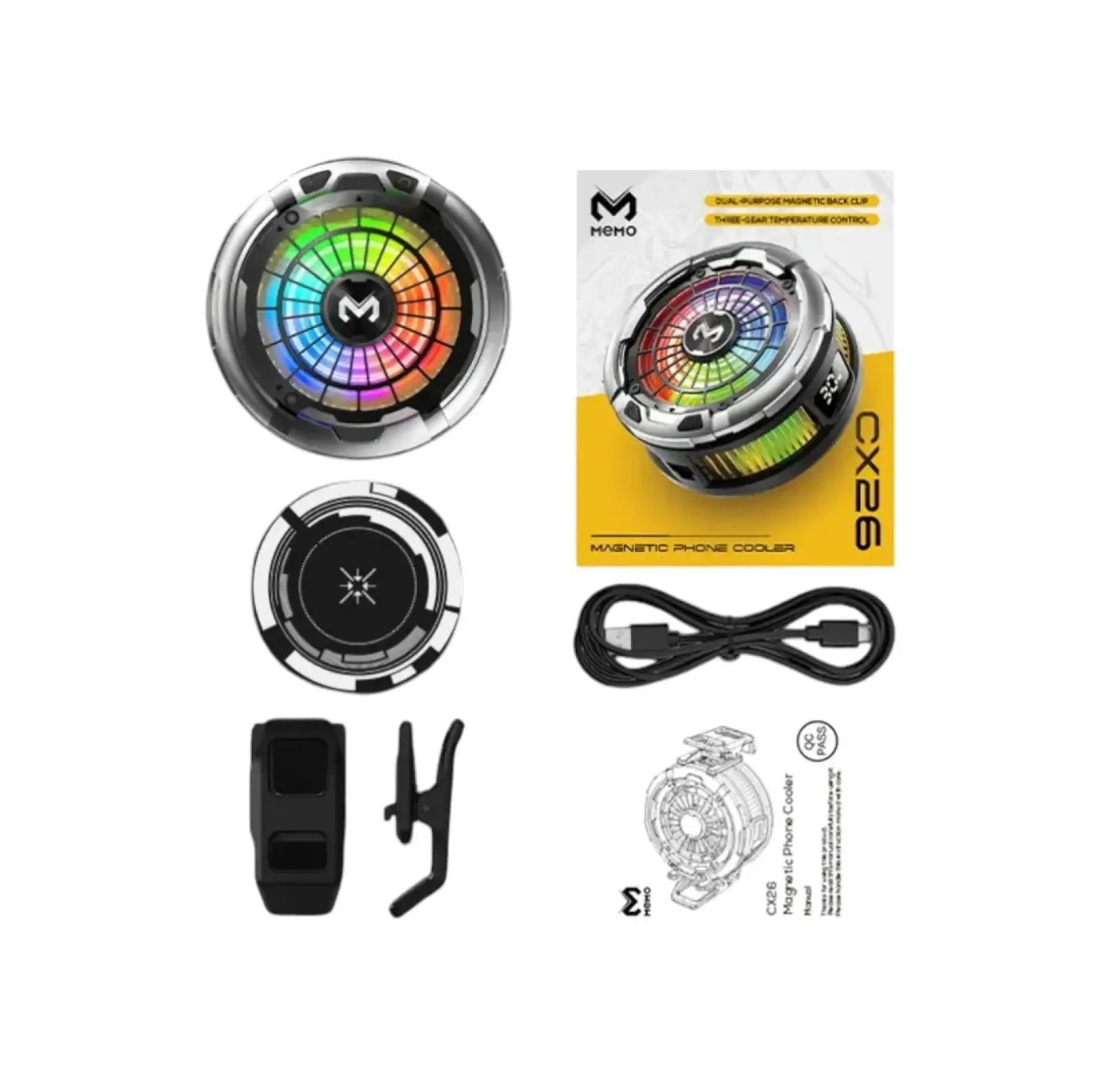MEMO CX26 Magnetic Semiconductor Phone Cooler - Image 1