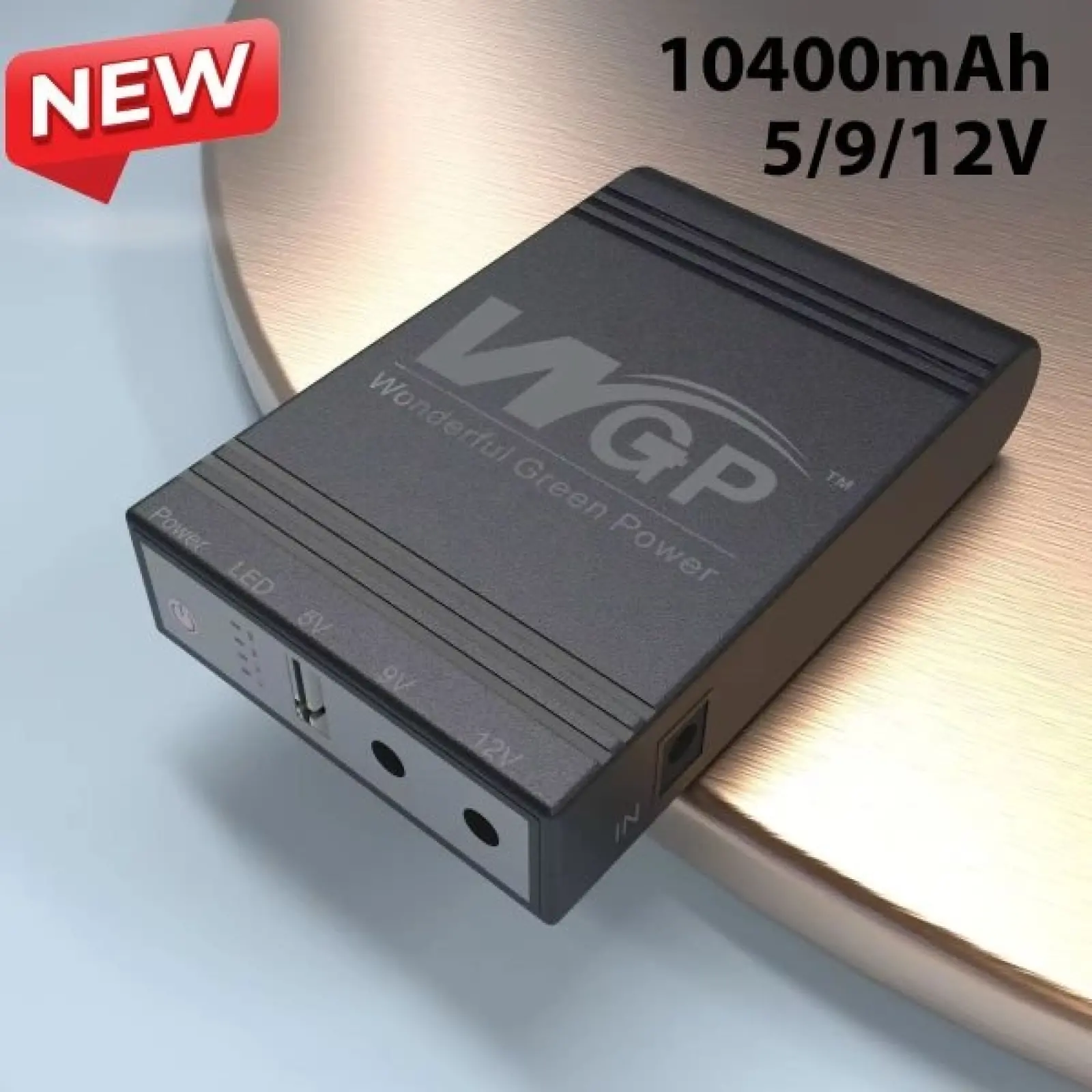 WGP Mini UPS 10400 mAh Battery 5V/9V/12V - Image 2