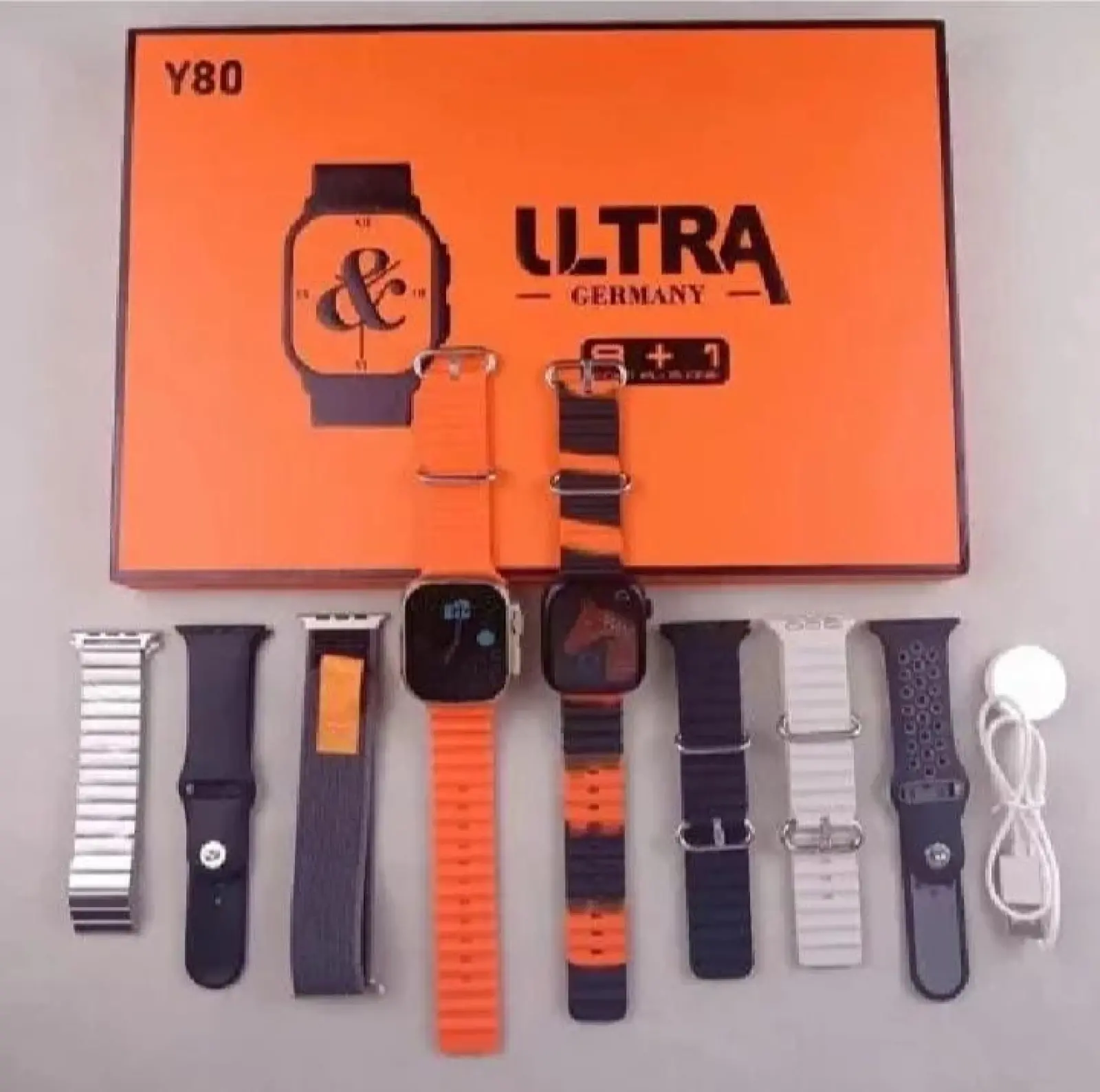 No Brand Y80 Ultra Smart Watch - Image 2